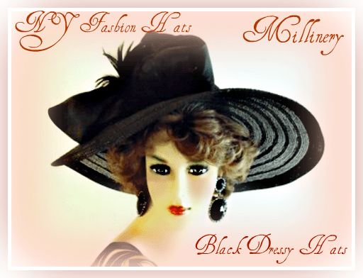 Women's Black Lime Green Formal Wide Brim Derby Church Wedding Hat, Dress Hats 7745