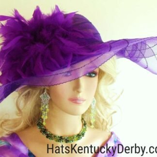 Statement Kentucky Derby Hats With Feathers