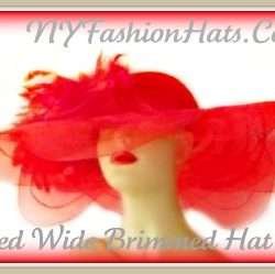 Kentucky Derby Hat For Women Red