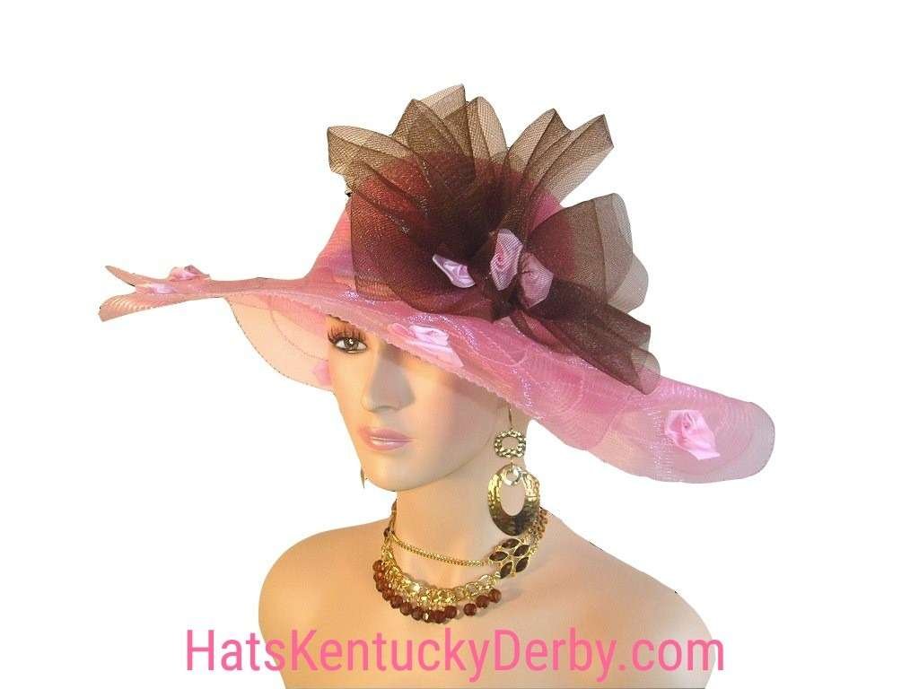 Custom Wide Brim Kentucky Derby Hats Races