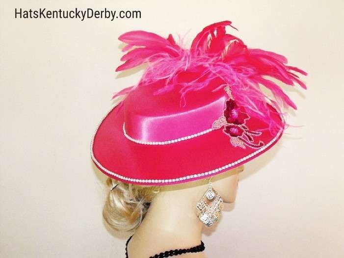 Dress Formal Hot Pink Church Hat