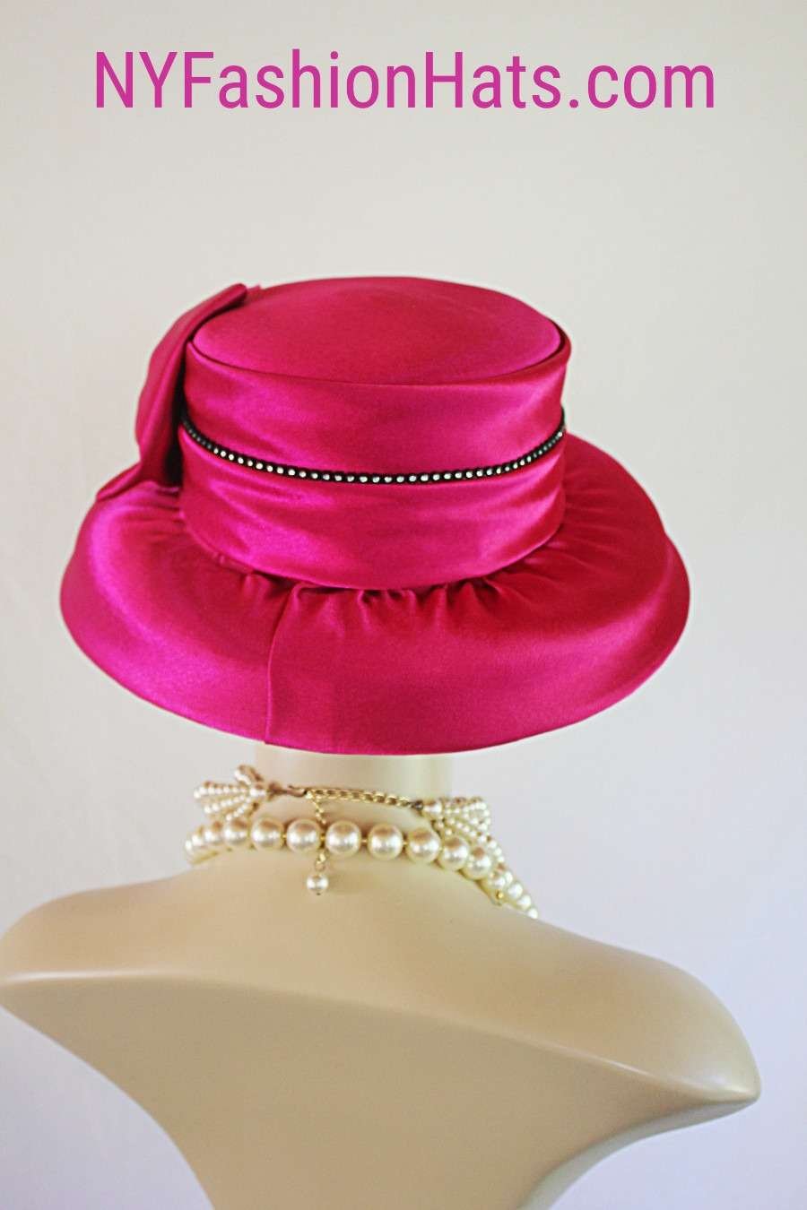 Satin Designer Hats For Women